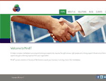 Tablet Screenshot of mindit.co.in